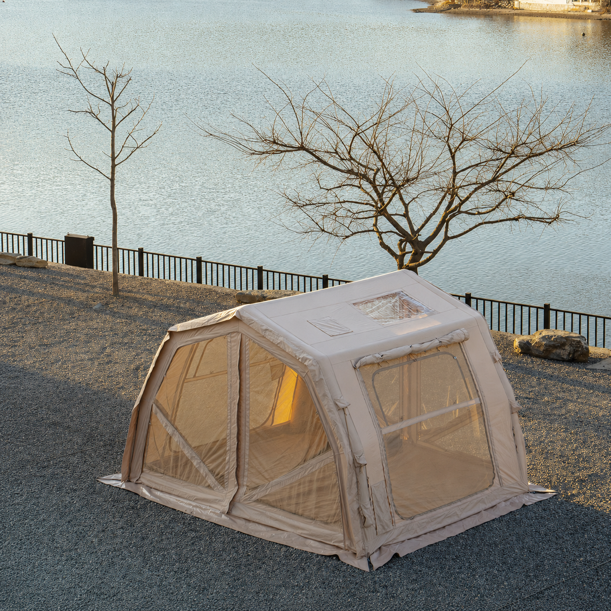 Coody 10.0 Pro V2 Aufblasbares Luftzelt Beige – Coody – Aufblasbare Zelte & Camping Zubehör