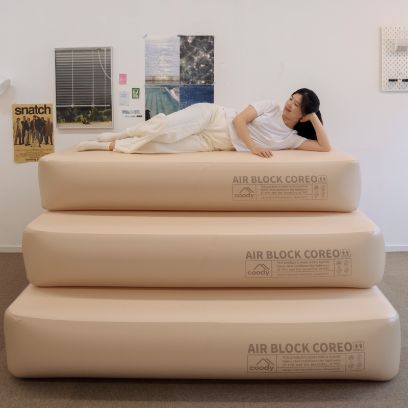 Coody Air Block COREO – Aufblasbare Matratze Single/Double/Triple
