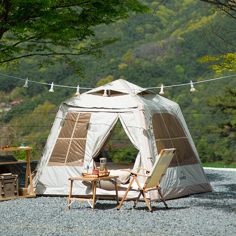 Coody 5.8 Aufblasbares Luftzelt Beige – Coody – Aufblasbare Zelte & Camping Zubehör