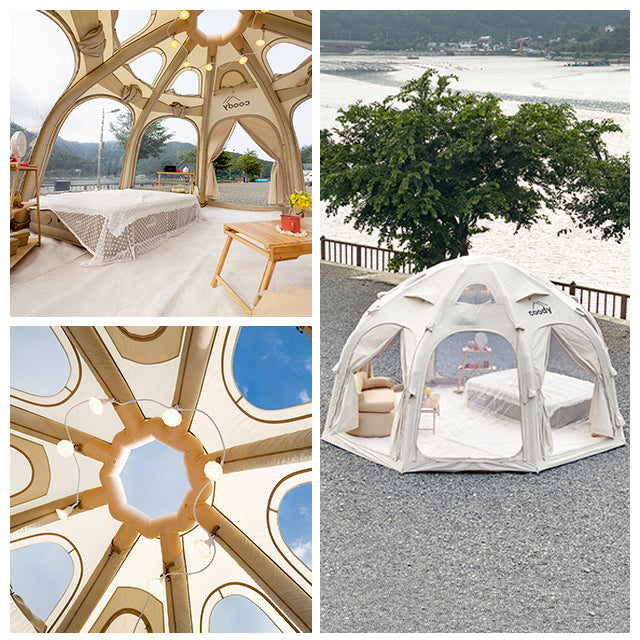 Coody Dome Aurora Luftzelt Olivegrün