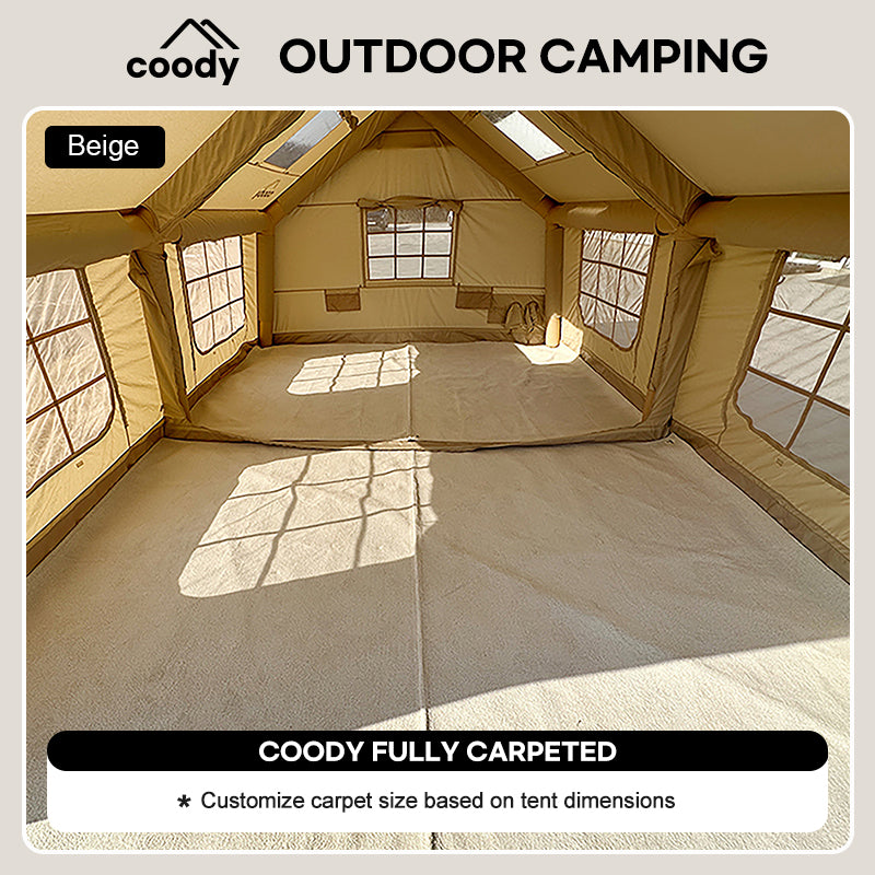 Coody Premium Teppich für aufblasbareZelte unterschiedliche Varianten