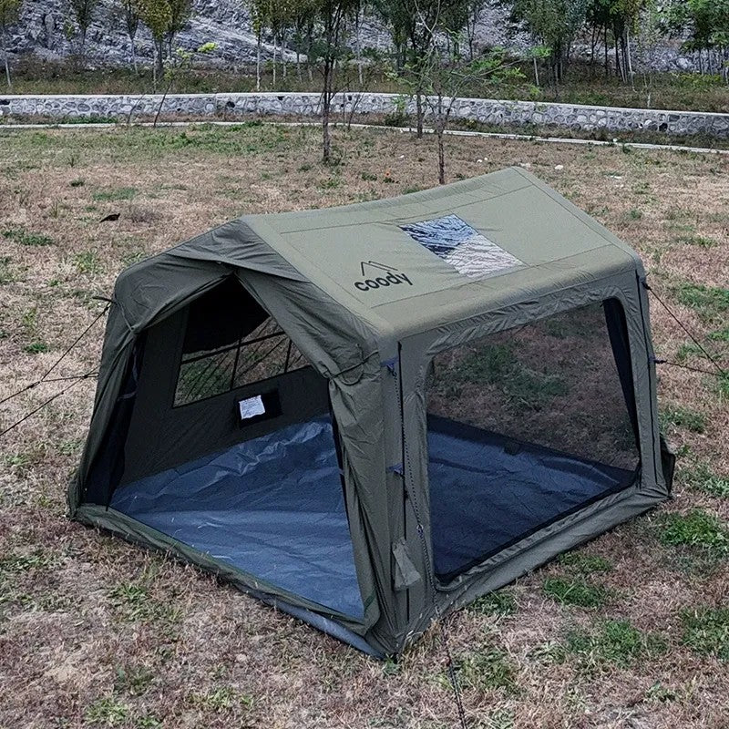 Coody 7.0 Bundle – Zelt + Bodenplane + Teppich – Olivegrün