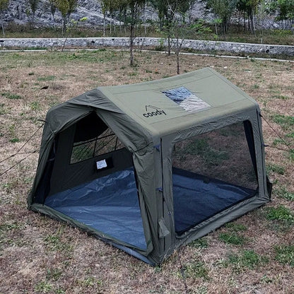 Coody 7.0 Bundle – Zelt + Bodenplane + Teppich – Olivegrün