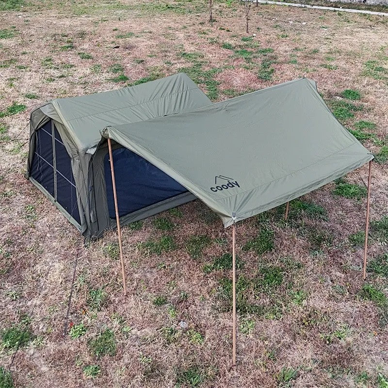 Coody 7.0 Bundle – Zelt + Bodenplane + Teppich – Olivegrün