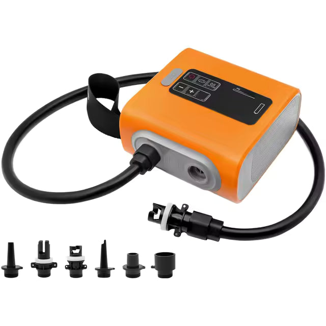 Coody elektrische Luftpumpe 133P Lithium Orange – Produktbild 6 | Coody Camping