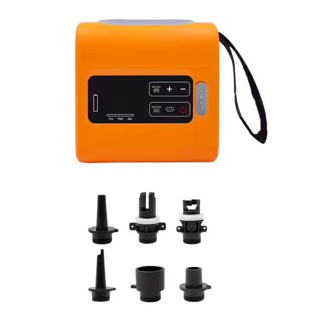 Coody elektrische Luftpumpe 133P Lithium Orange – Produktbild 7 | Coody Camping