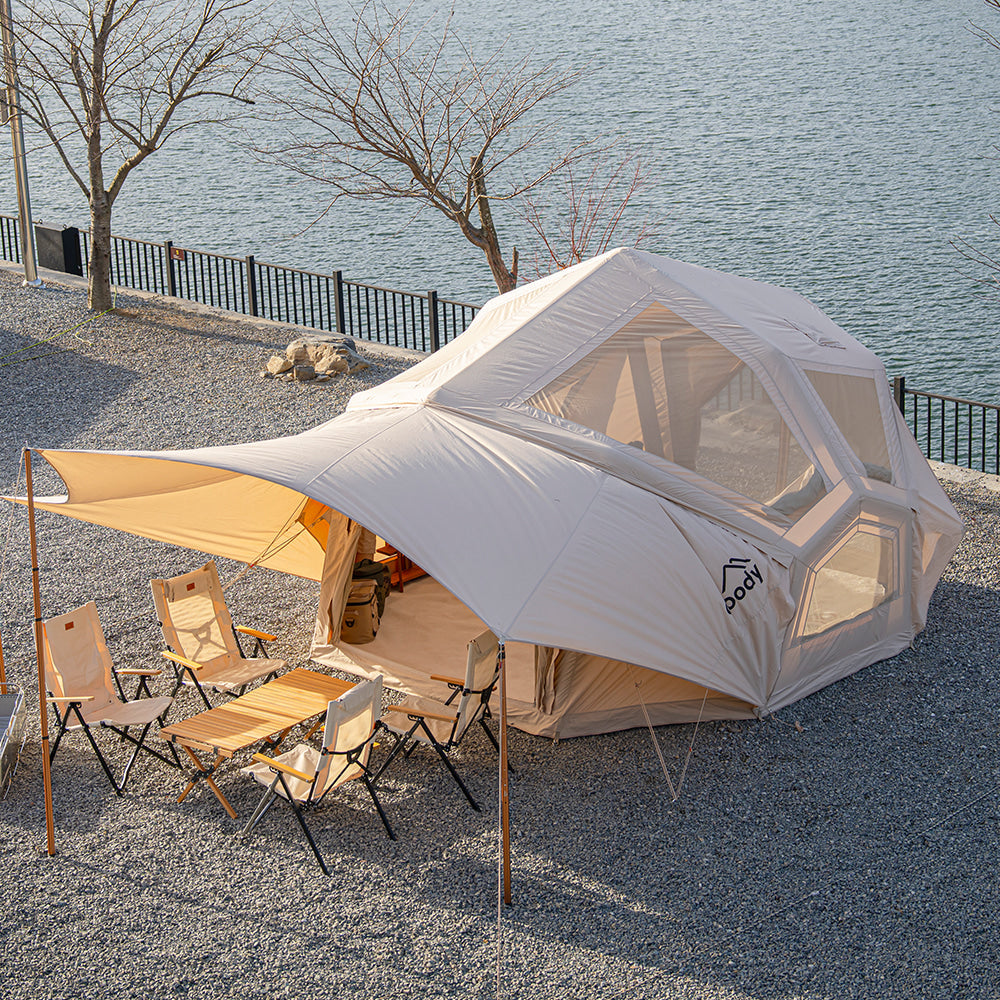 Coody Bestona (2 Vordächer) Luftzelt Beige