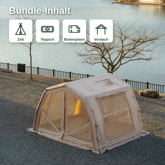 Coody 10.0 Pro Bundle – Zelt + Teppich + Bodenplane + Vordach