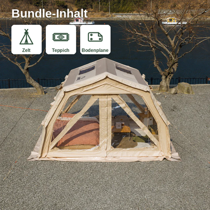 Coody 10.0 Pro Bundle – Zelt + Teppich + Bodenplane
