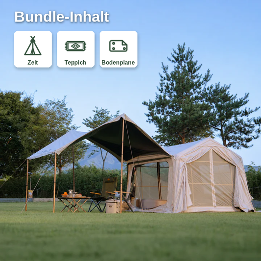 Coody 7.0 Bundle – Zelt + Teppich + Bodenplane