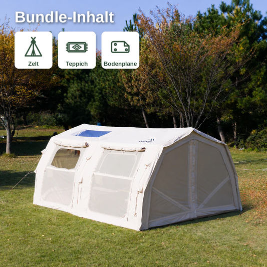 Coody Familia Pro Bundle – Zelt + Teppich + Bodenplane