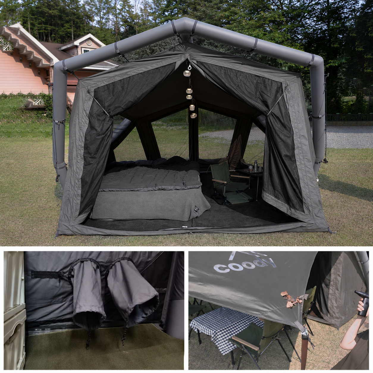 Coody Havena - Premium Inflatable Air Tent – Various Colors verfügbar