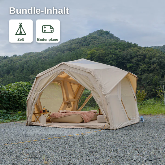 Coody Hub Shelter Pro Bundle – Zelt + Bodenplane