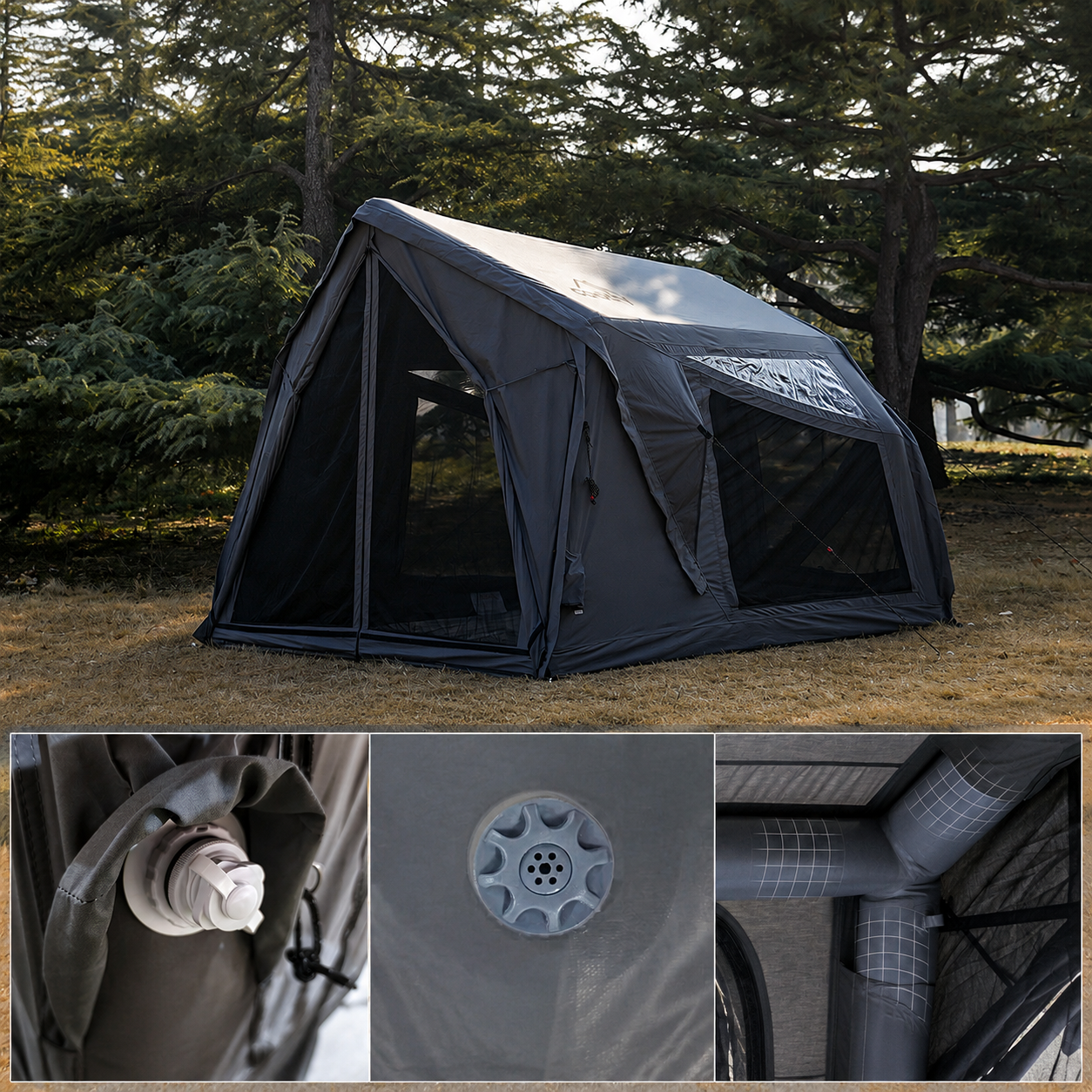 Coody YUSTONA - Premium Inflatable Air Tent – Various Colors verfügbar