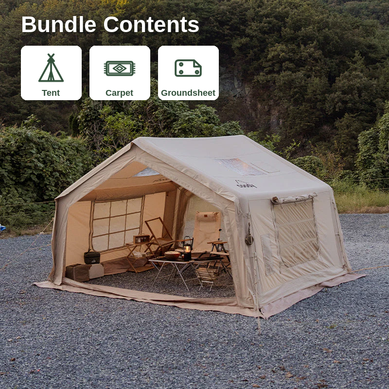 Coody 10.0 Bundle – Tent + Carpet + Groundsheet
