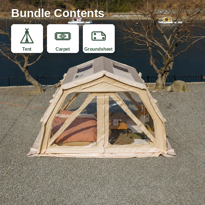 Coody 10.0 Pro Bundle – Tent + Carpet + Groundsheet