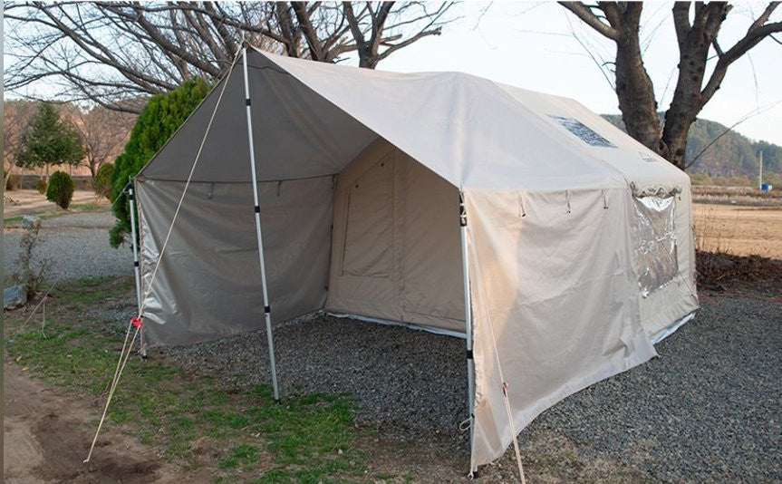Tarp als Veranda