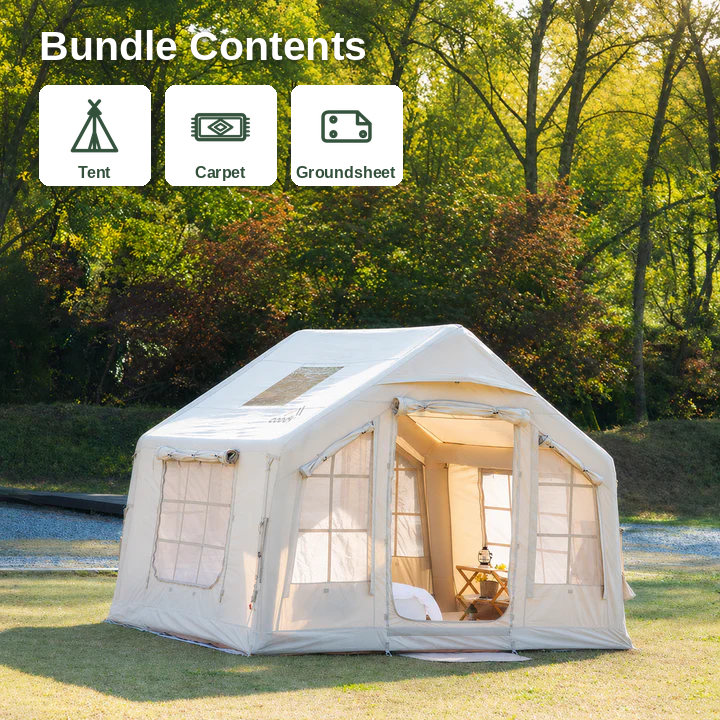 Coody 8.0 Bundle – Tent + Carpet + Groundsheet